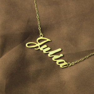 Personalized Julia Name Necklace