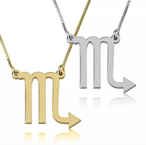 Zodiac Pendant Necklace