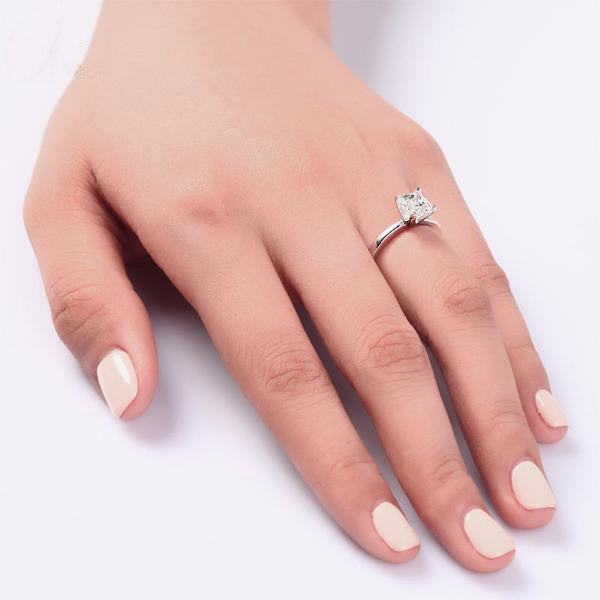 1 Carat Princess Cut Ring